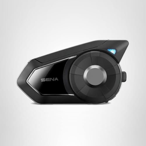 Sena 30K helmet mount for secure all-day riding use