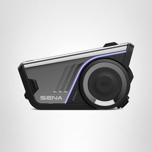 Sena 60S Harman Kardon speakers deliver crisp audio for calls and music.
