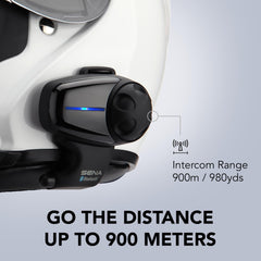 Sena SMH10-10 voice assistant access for quick commands on the move.