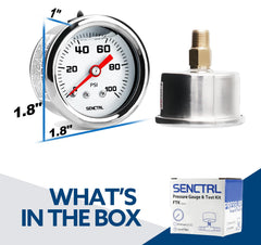 SenCTRL stainless steel case offers durable corrosion resistance