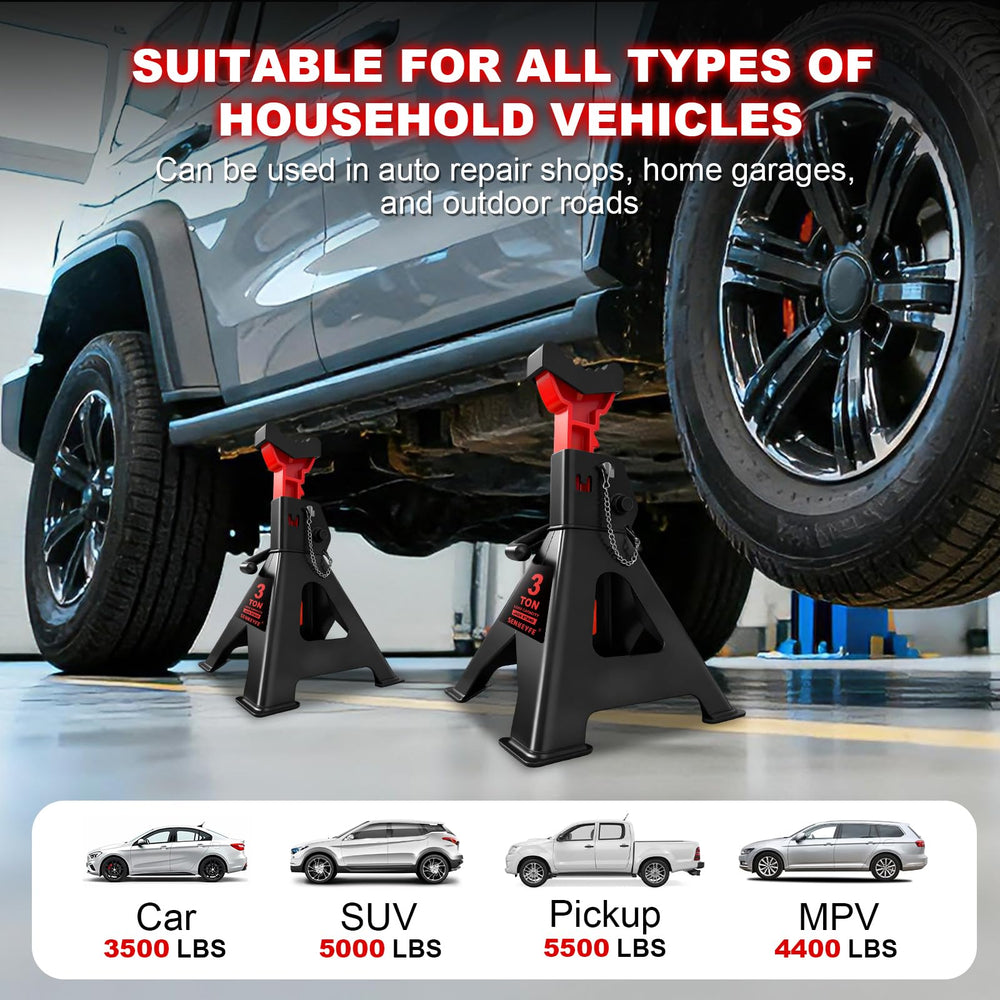 SENKEYFE heavy-duty alloy steel construction supports up to 6,600–13,200 lbs.