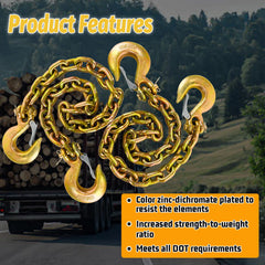SENKEYFE chains show 7100 lbs WLL capacity and robust build.