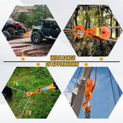 SENKEYFE Snatch Block with 2 ton capacity boosts winch reliability
