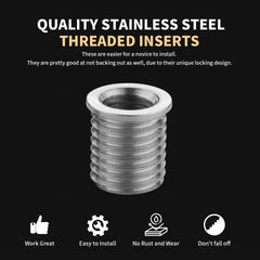 SENNMONN solid steel insert image highlighting durability