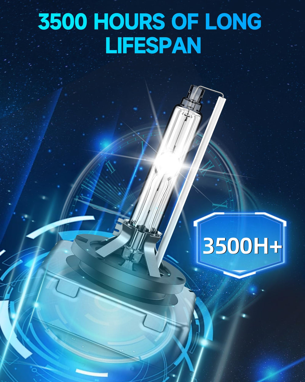 SENROBO IP68 waterproof D1S bulbs ensure reliability in all weather.