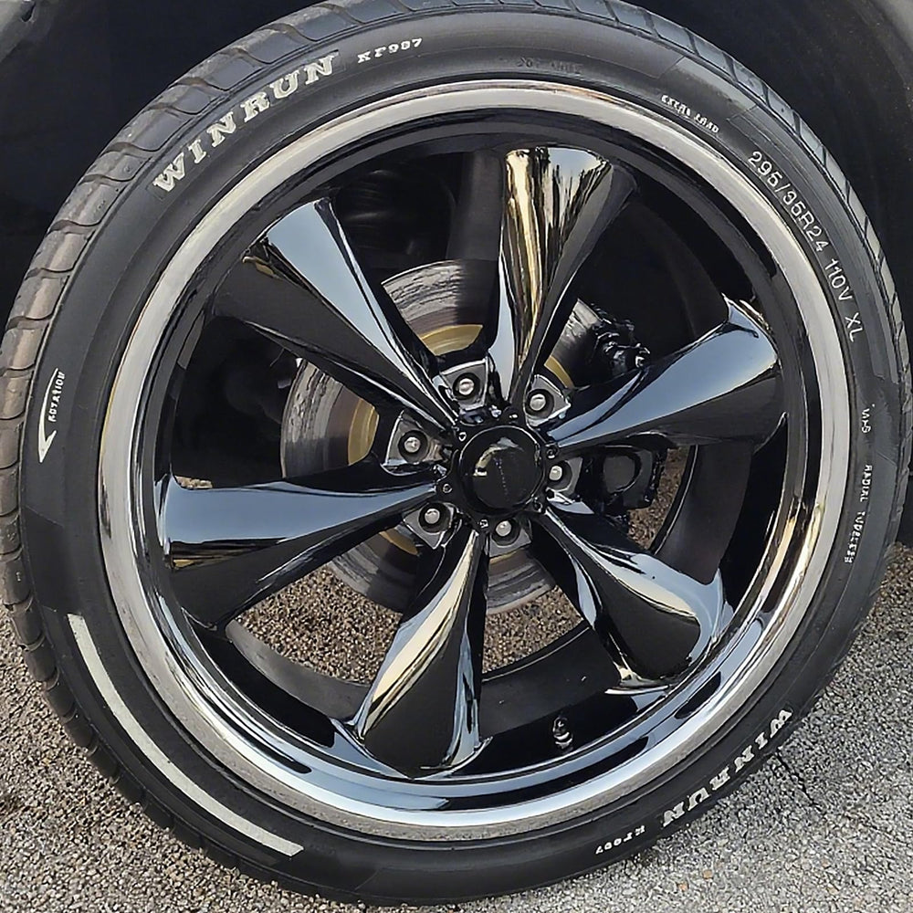 SENVEN red caliper paint brush stroke showing easy application