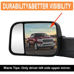 Senzeal package content includes driver-side mirror and four clips.