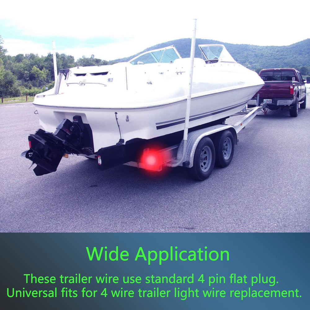 Serlainxin trailer wiring kit installation for RVs and utility trailers