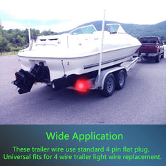 Serlainxin trailer wiring kit installation for RVs and utility trailers