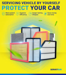 SERVKITOUR cabin air filter for Passport helps keep cabin fresh