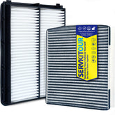 SERVKITOUR engine filter packaging demonstrates exact fit and clear labeling for easy replacement.