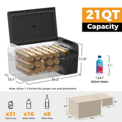 SetPower included AC adapter and DC cord with user manual.