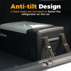 Setpower 21L front view ideal for longer trips and extra frozen storage