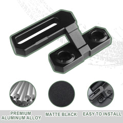 Seven Sparta Bronco light mount showing 1-inch clearance to protect paint during installs.