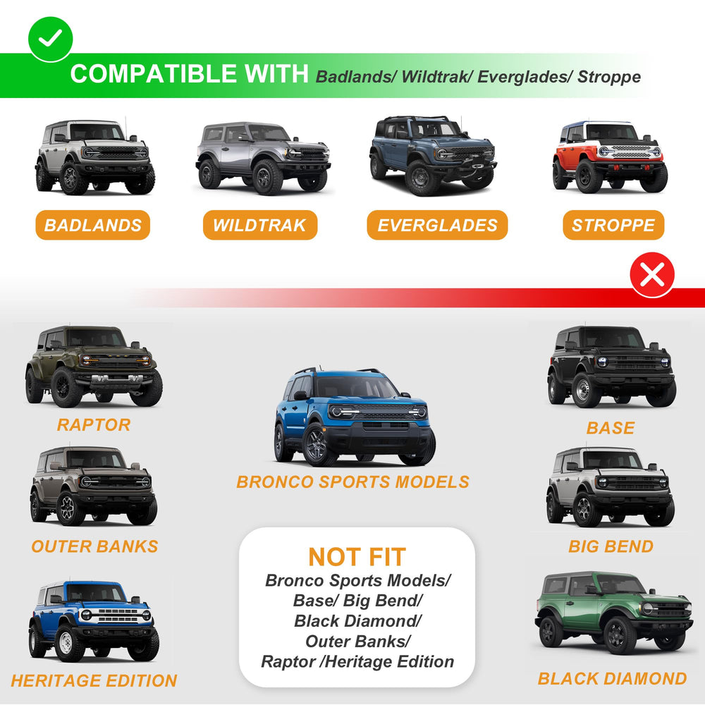Seven Sparta plug-and-play lights connect to OEM wiring without modifications