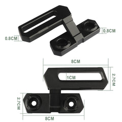 Seven Sparta mount fits 2021-2026 Bronco models, excluding Bronco Sport.