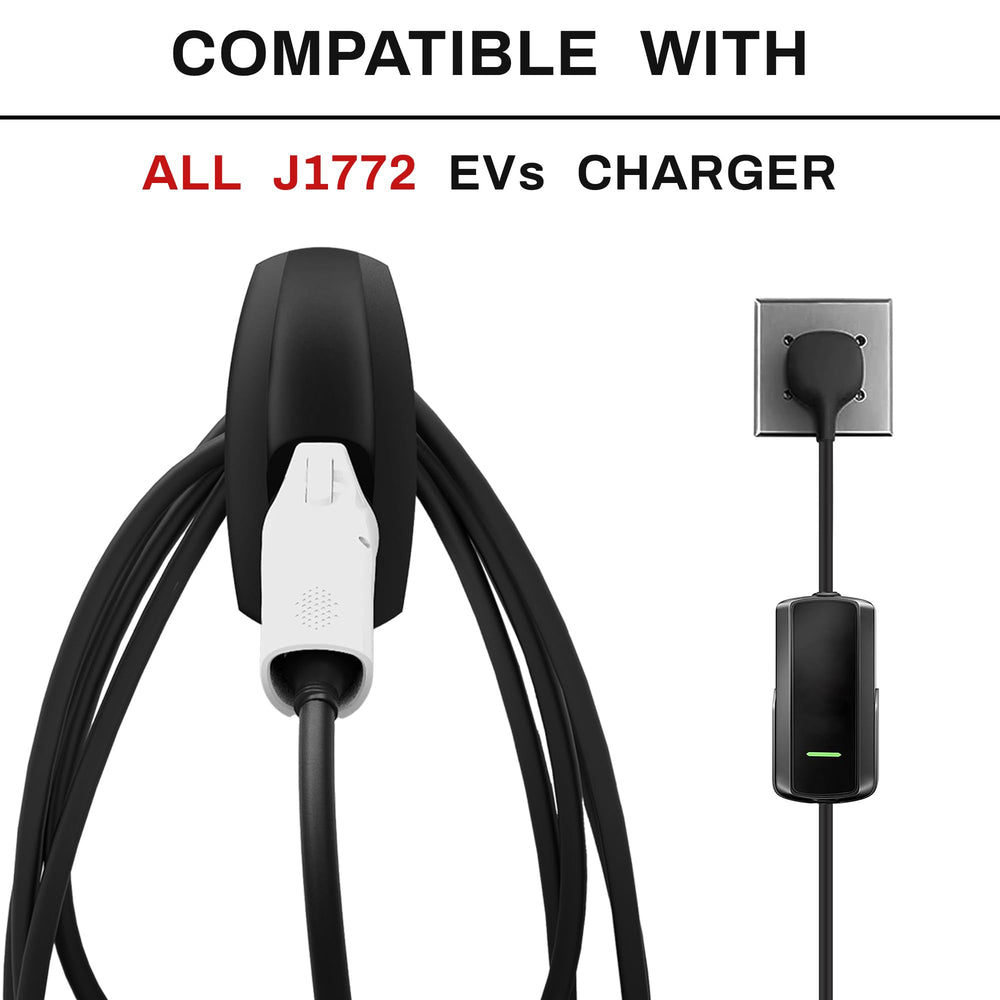 Seven Sparta organizer neatly arranges cables in the garage for safety
