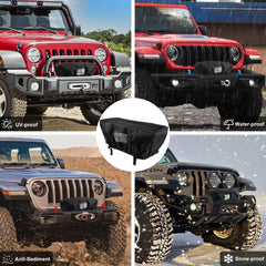 Seven Sparta keeps your winch dust-free and protected from debris.