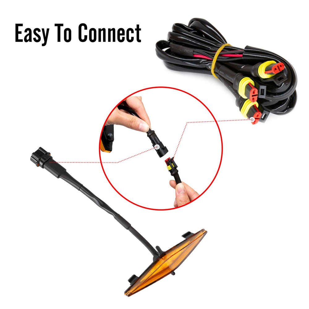Fuse and instruction included for guided, safe setup