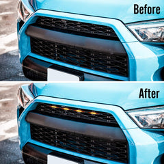 Seven Sparta grille light uses durable ABS plastic for weather resistance.