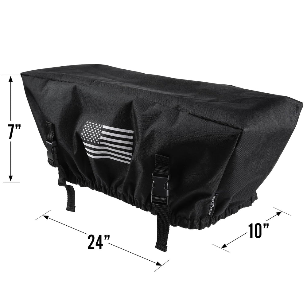 Seven Sparta heavy-duty PVC coating resists scratches and weather.