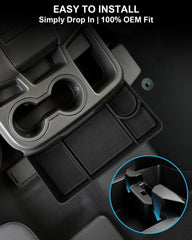 SEVEN SPARTA non-slip-pvc-liner reduces noise and protects items during rough roads.