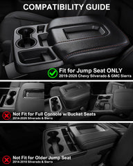 SEVEN SPARTA split-bench-compatible design makes installation quick and preserves full passenger seating.