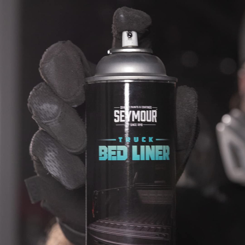 Seymour 20-41 truck bed coating corrosion resist demonstrates metal protection.