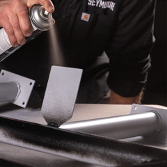 Seymour 20-41 truck bed coating water resist shows moisture protection.