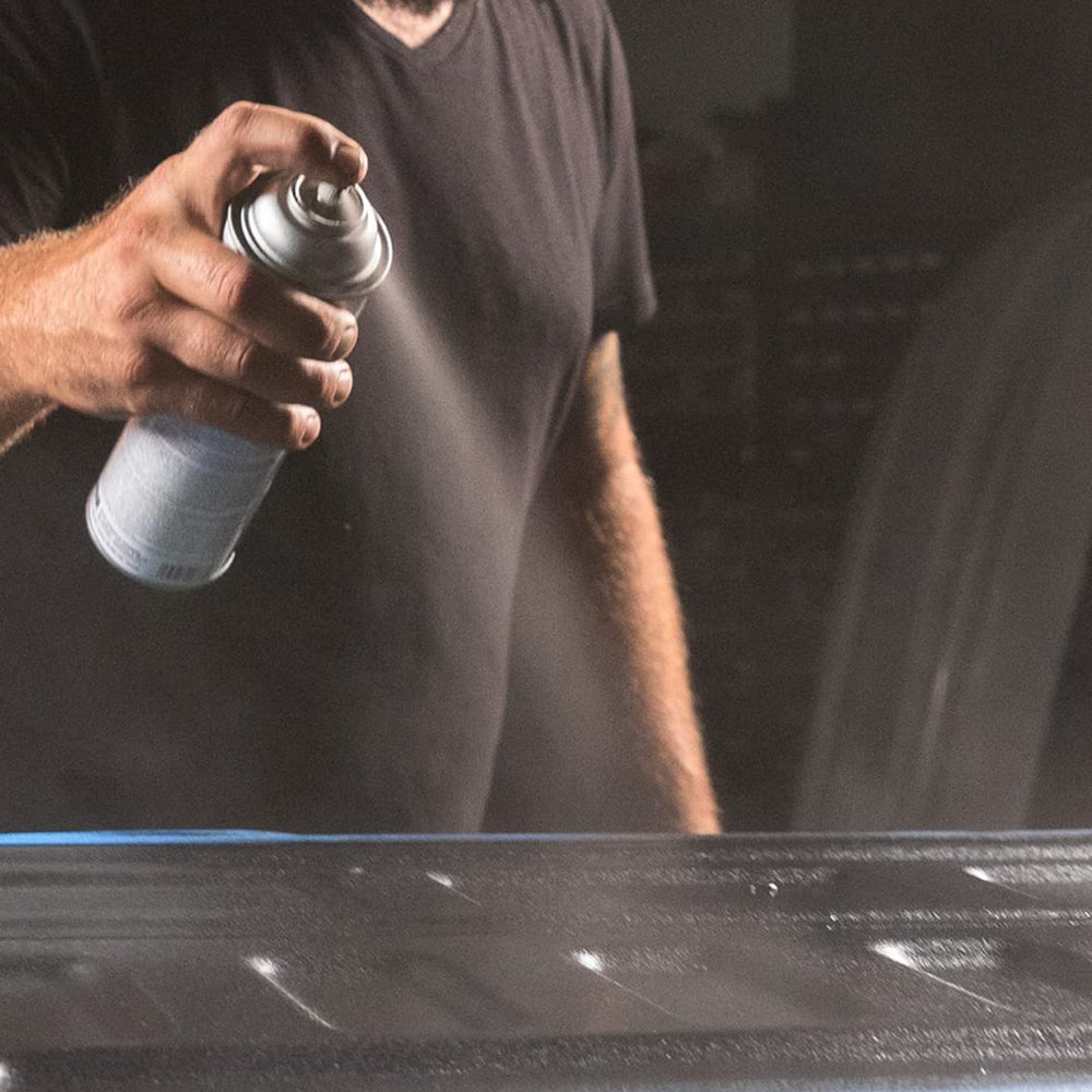 Seymour 20-41 truck bed coating wheel well close-up emphasizes targeted protection.
