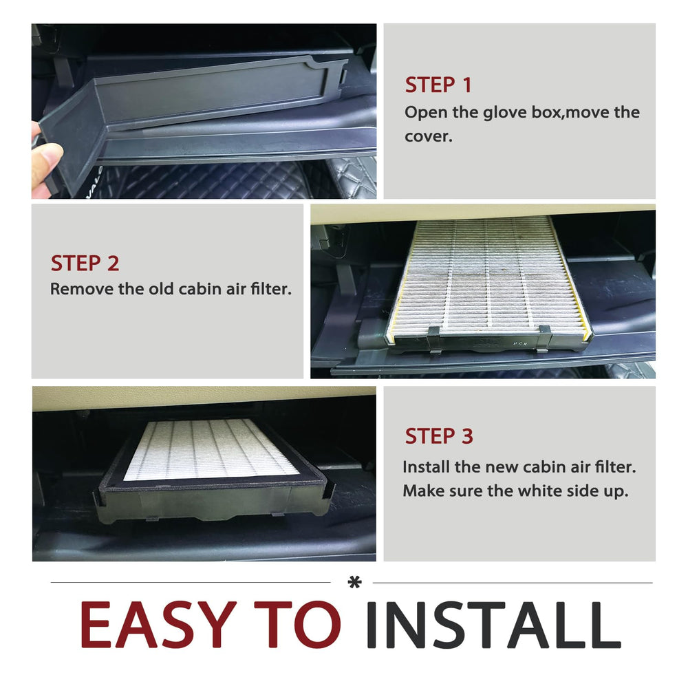 Sezfom packaging with included filters and simple instructions