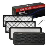 Sezfom front trunk HEPA filter fits Model Y cabin air precisely.