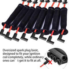 Sfoezdc LS1 LS2 LS3 compatible boot cover protects ignition wires under demanding conditions