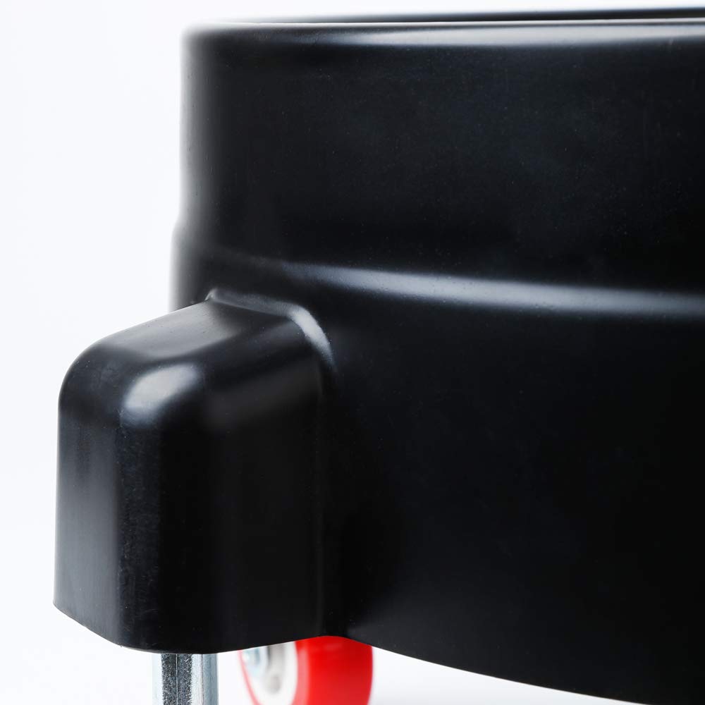 SGCB Pro bucket dolly five 360-degree casters enable precise turns.