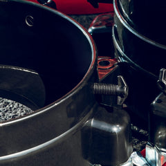 SGCB Pro bucket dolly locked screws secure your bucket in place.