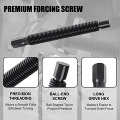 SGT 40100 hub removal instructions guiding setup