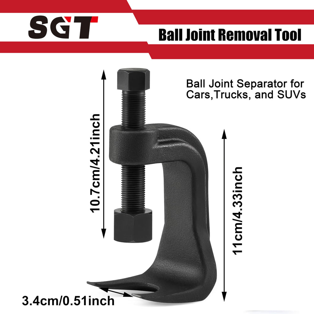 SGT Ball Joint Separator universal fit enables broad compatibility across many models