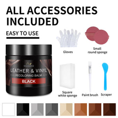 SHABEIBEI multi-use leather repair kit on various materials demonstrates versatility.