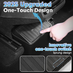 Shademax backseat organizer adds water bottles and tissues while preserving legroom