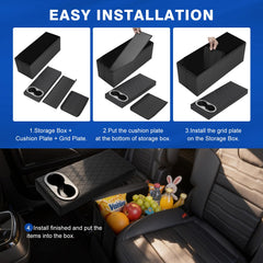 Shademax car-floor storage versatility doubles as home storage when needed.
