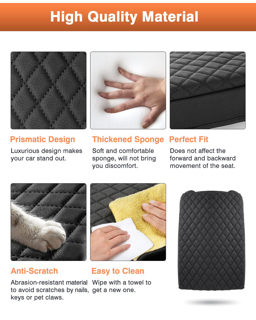 Shademax non-slip design prevents shifting during driving