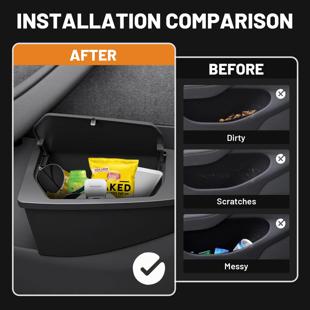 Shademax ABS material close-up shows durable, waterproof interior.