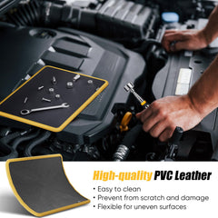 SHALL flexible-magnetic-holder-pad adapts to uneven metal surfaces.