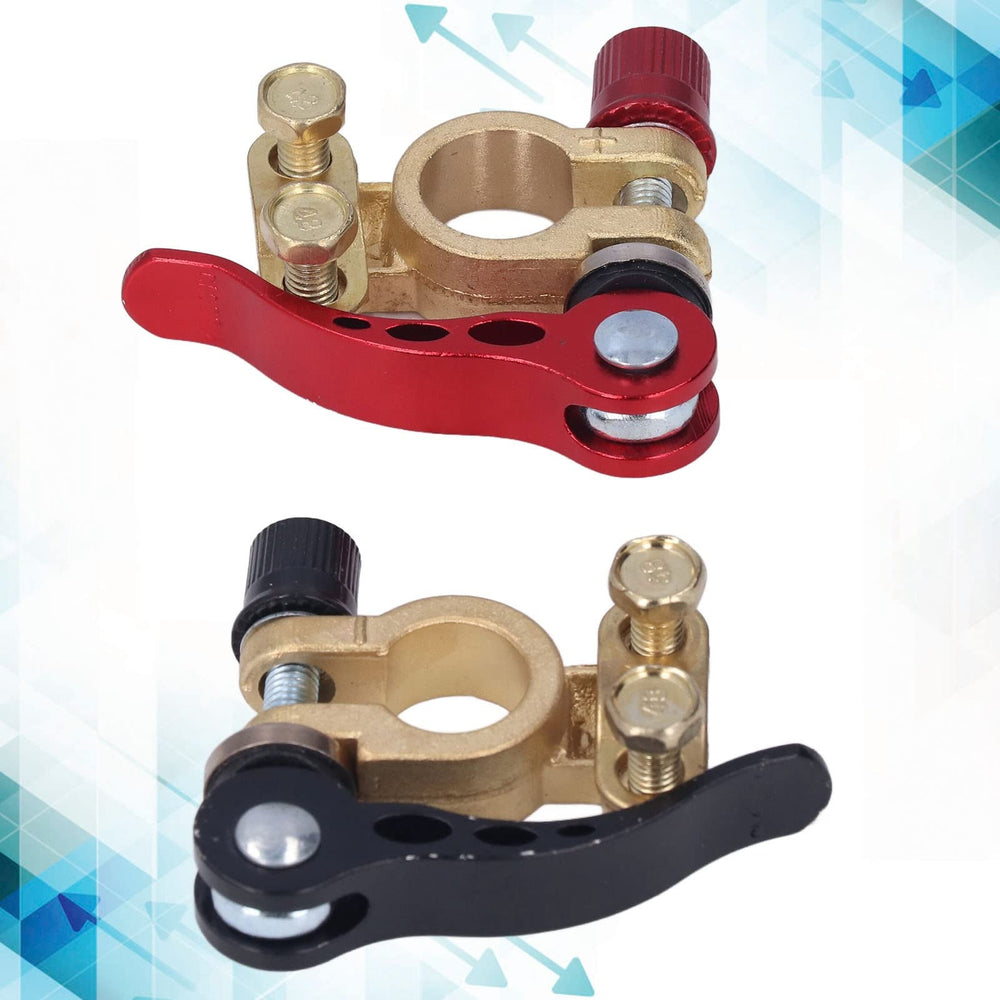 Shanbor battery terminal connector side view highlighting easy access and grip