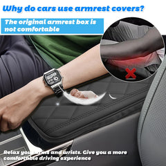 SHAOHAO armrest cover for Limited/Hybrid Tucsons adds durable, long-lasting protection.