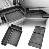 SHAOHAO center console organizer for Nissan Pathfinder 2025-2026 keeps sunglasses, cards, and keys neatly organized.