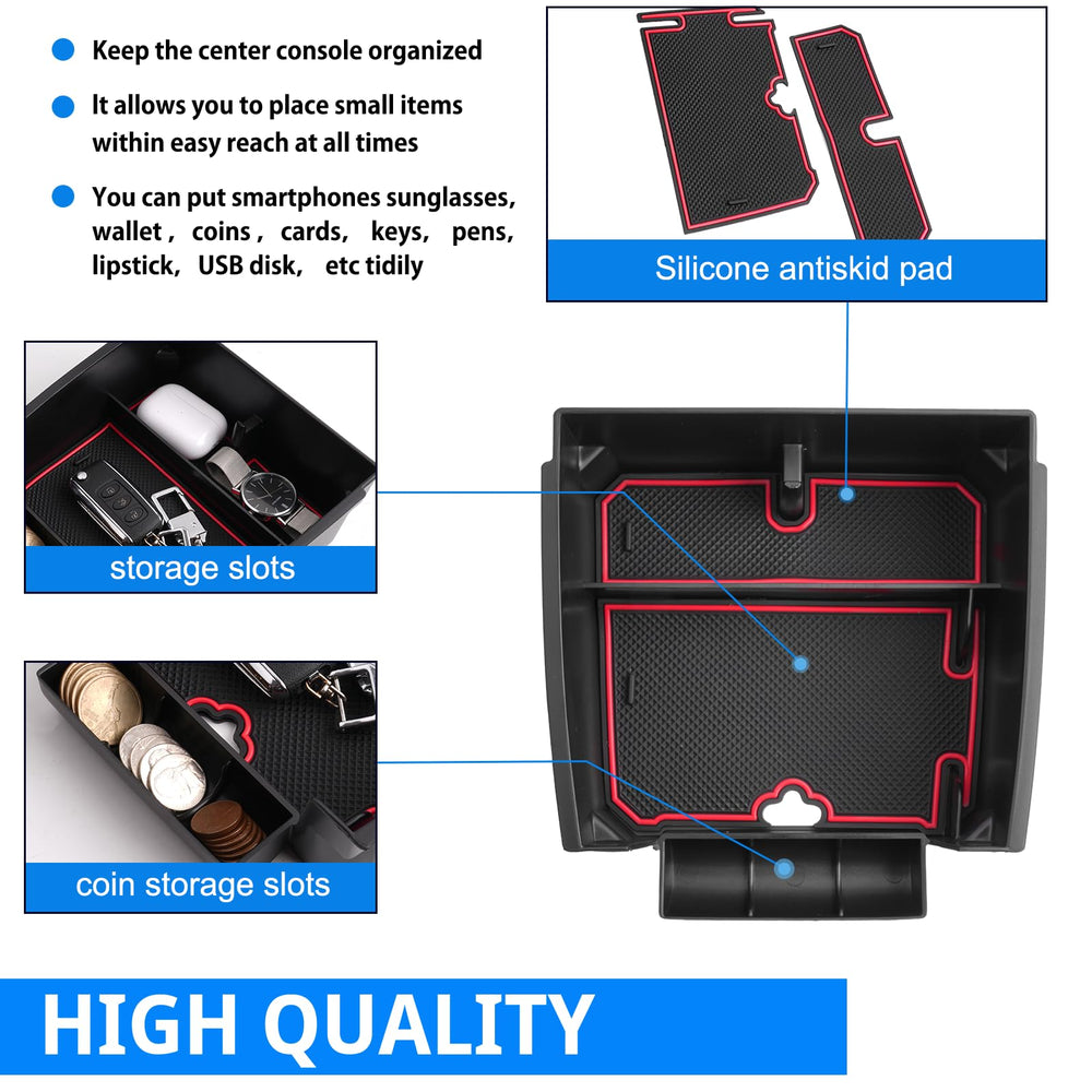 Accessible storage space in SHAOHAO tray for daily essentials