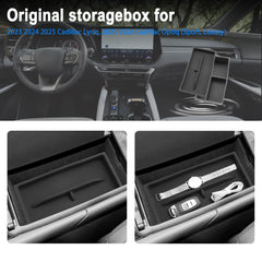 SHAOHAO Lexus RX center console tray easy-install design fits without lid interference.