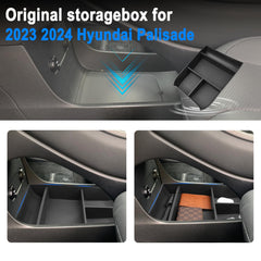 SHAOHAO Palisade lower organizer tray matte finish detail
