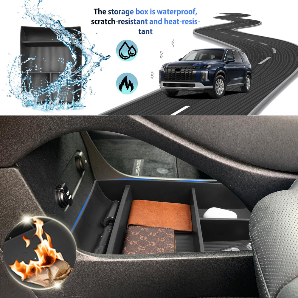 SHAOHAO Palisade lower organizer tray side profile for neat console integration